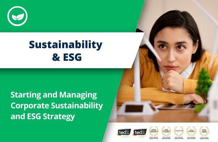 Starting & Managing Corporate Sustainability & ESG Strategy (Virtual)