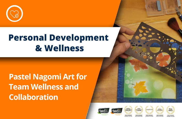 Pastel Nagomi Art for Team Wellness and Collaboration
